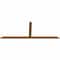 Ekena Millwork Portland Smooth Timber Gable Bracket, Western Red Cedar, 84"W x 31"H x 1 1/2"D x 3 1/2"F, 9/12 Pitch GBW084X31X0204POR00SWR - alternate 5